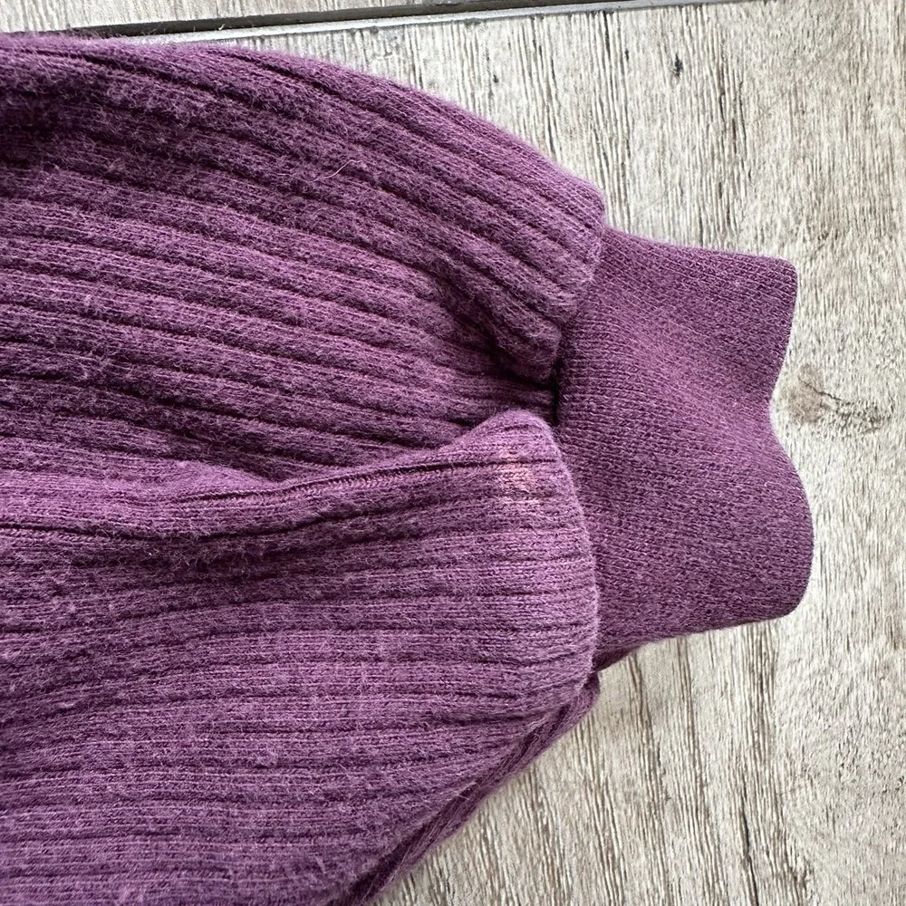 The Children's Place 100% Cotton V-Neck‎ Sweater in Purple Size 2T *stain